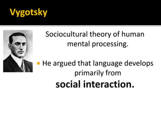Second language learning theories | PPTX
