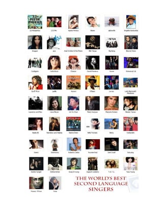 Singer Language Second language singers songbook | PDF