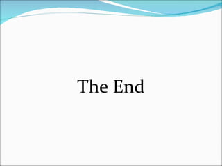 The End 