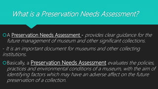 PRESERVATION PLANNING AND MANAGEMENT | PPTX