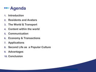 Second Life | PPT