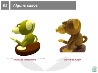 05 Alguns casos Avatar de um residente Toy Art do Avatar 