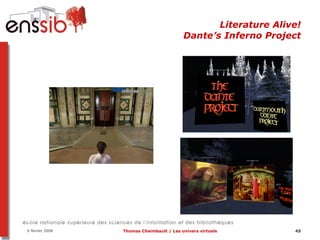 Literature Alive! Dante’s Inferno Project 