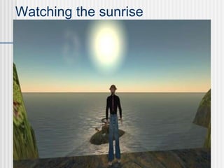 Watching the sunrise 