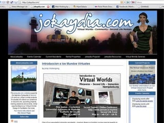 Secondlife Projects April 2009