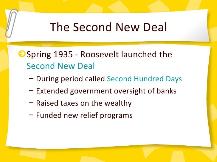 Second New Deal