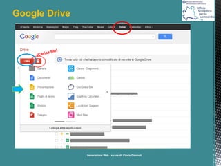 Google Drive

a cura di Flavia Giannoli

 
