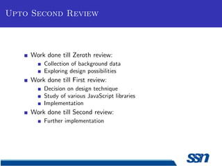 Second review presentation | PDF