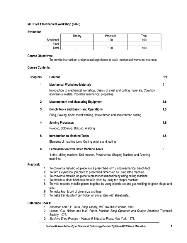 Second semester (pokhara university) | PDF