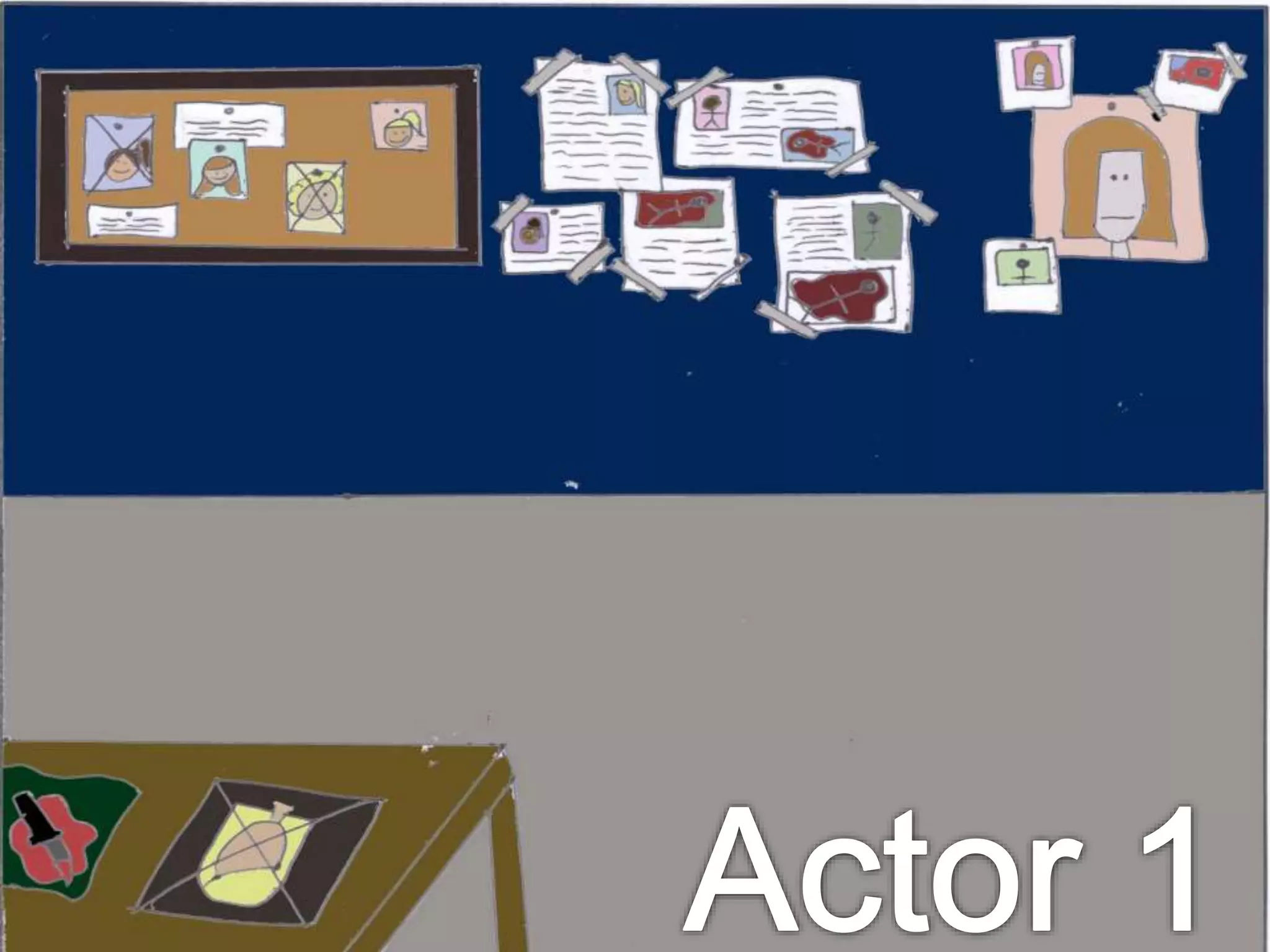 Storyboard (including credits etc)