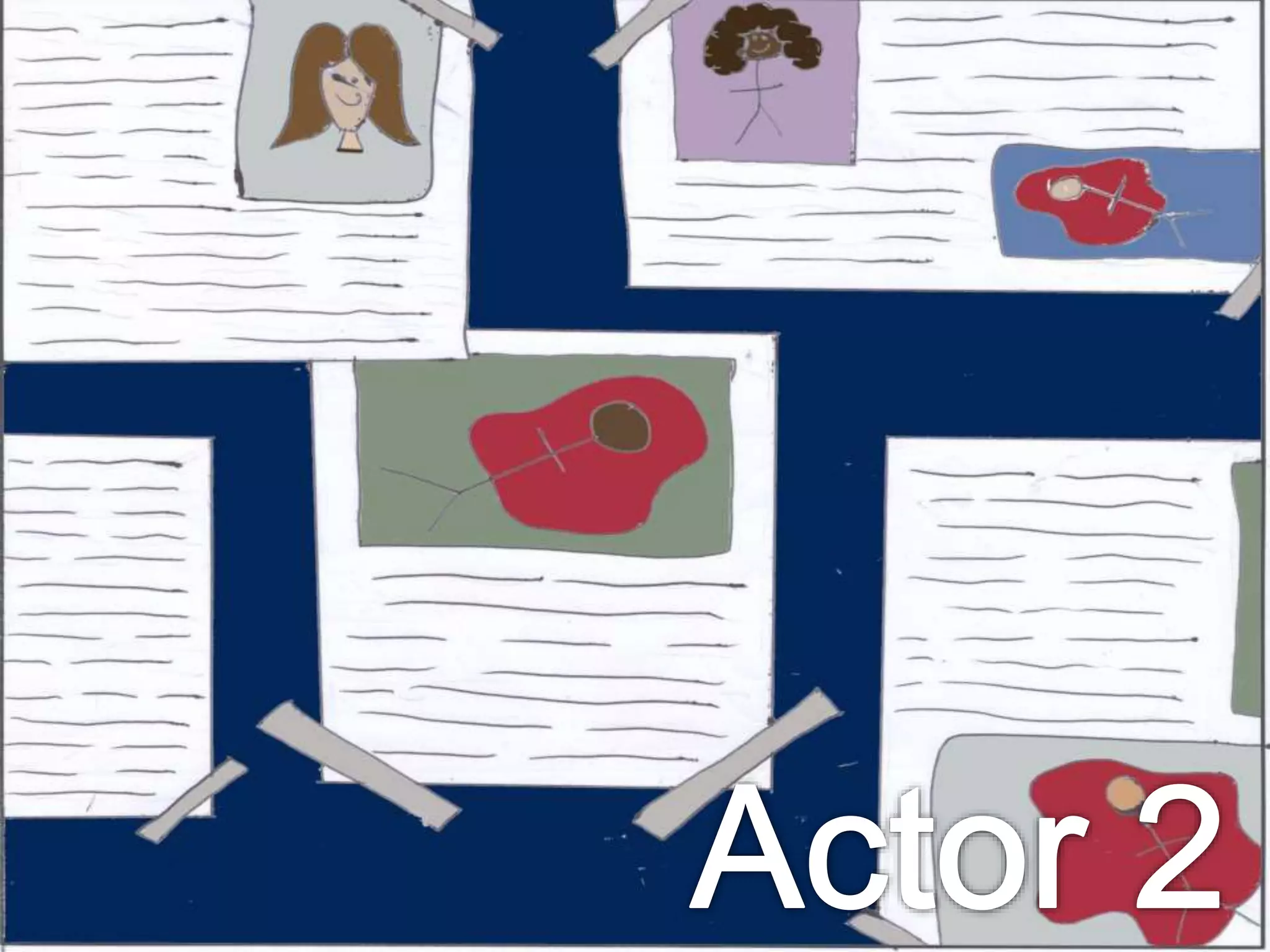 Storyboard (including credits etc)