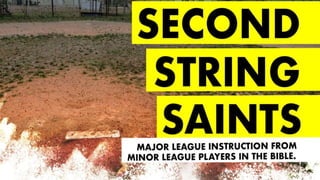 Second String Saints_Barak