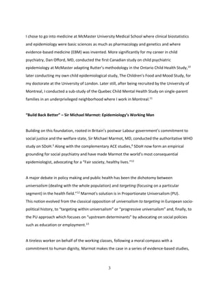 The Social Determinants of Health – Social Psychiatry’s Basic Science | PDF