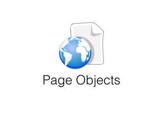 Page Objects 
 