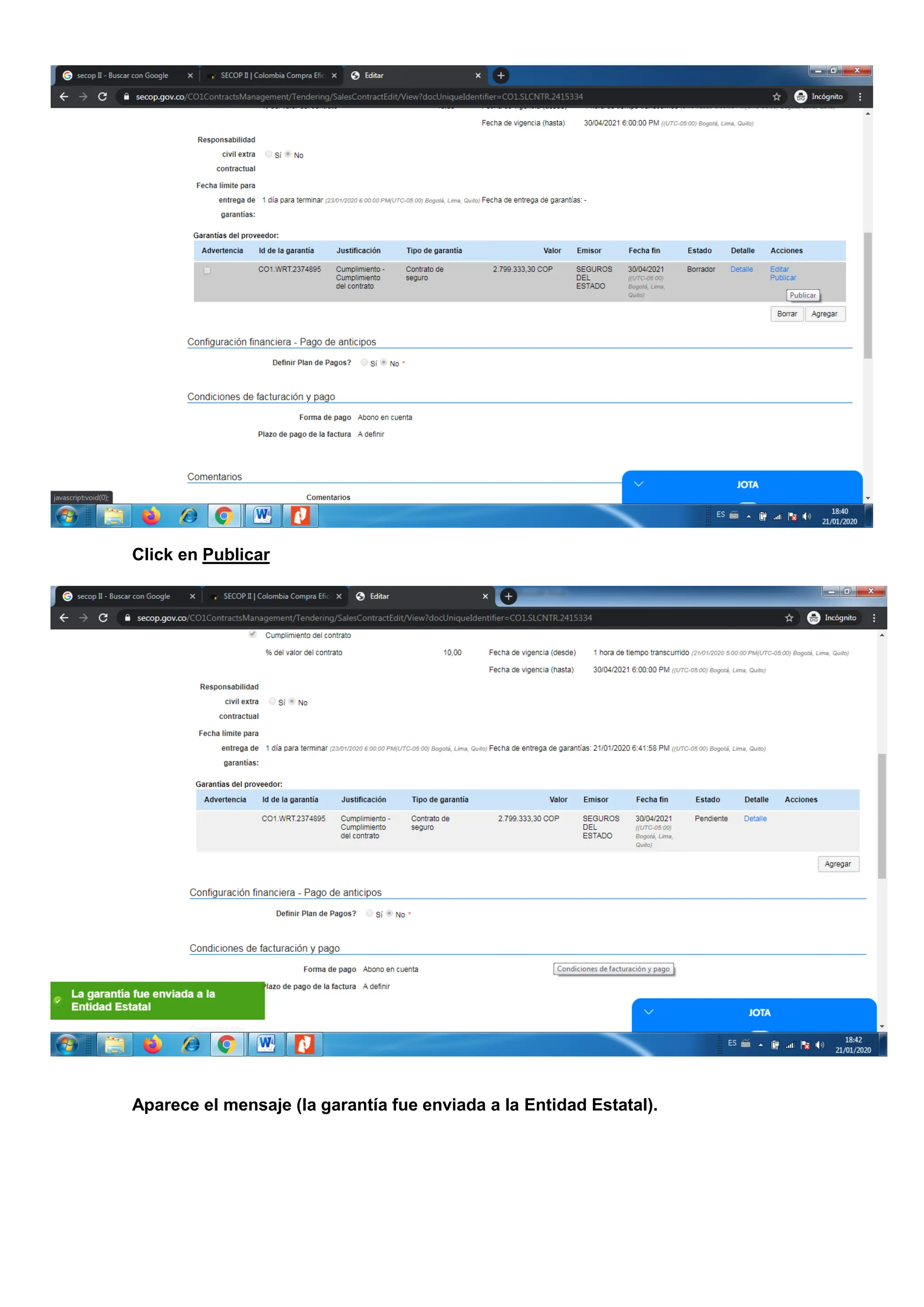 Secop II Paso a Paso para el proveedor y cargue de poliza.pdf