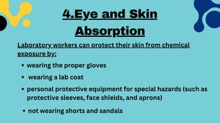 Common Pathways by which Working Chemicals can enter the Body | PDF