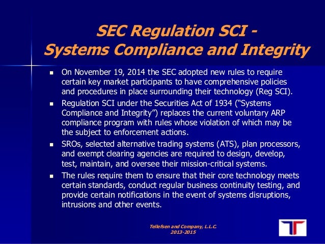 Sec regulation alternative trading system