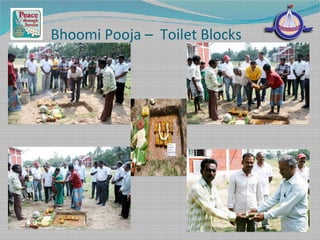 Bhoomi Pooja – Toilet Blocks
 