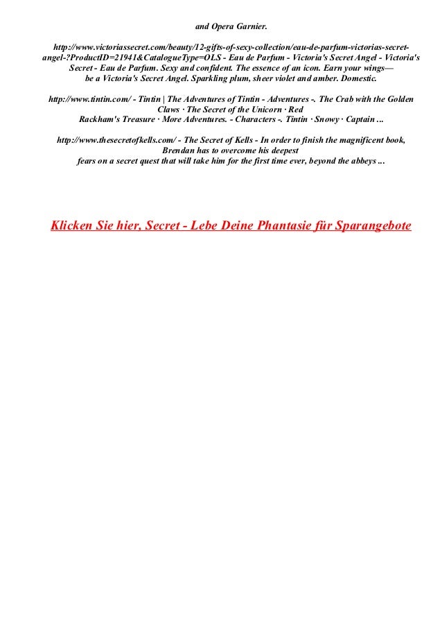 Gutschein Secret.De Gutschein Secret.De