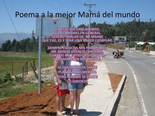 Poema a la mejor Mamá del mundo