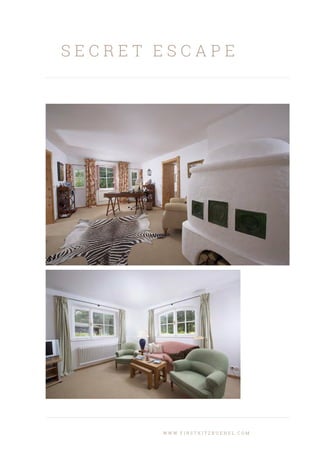 S E C R E T E S C A P E
W W W . F I R S T K I T Z B U E H E L . C O M
 
