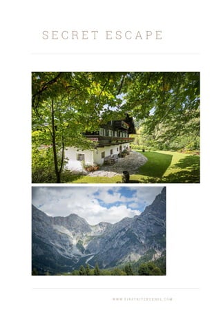 S E C R E T E S C A P E
W W W . F I R S T K I T Z B U E H E L . C O M
 