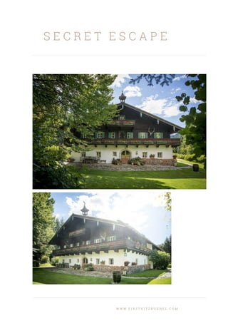 S E C R E T E S C A P E
W W W . F I R S T K I T Z B U E H E L . C O M
 