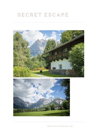 S E C R E T E S C A P E
W W W . F I R S T K I T Z B U E H E L . C O M
 