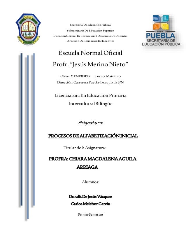 Portada De Presentación