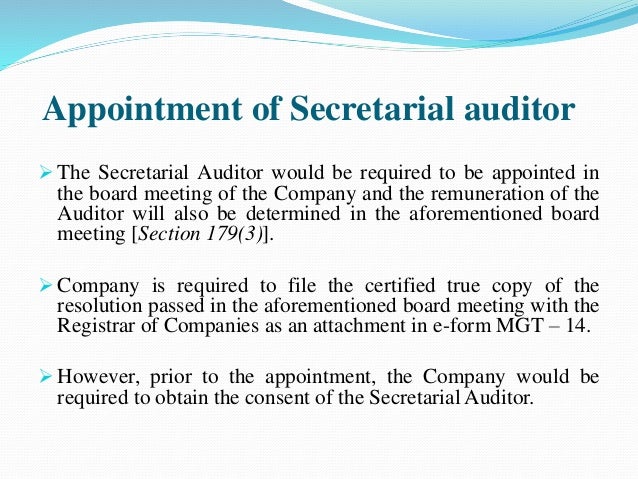 practice legal board 3 form ppt audit Secretarial