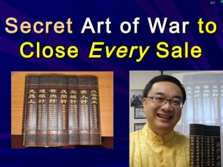ACT
SecretSecret Art of WarArt of War toto
CloseClose EveryEvery SaleSale
 