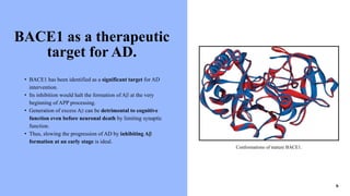 β-Secretase in Alzheimer's disease..pptx
