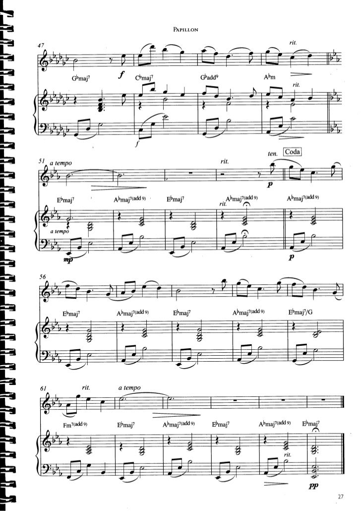 secret garden papillon go ye now in peace sheet music