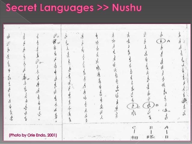 Secret language and language games