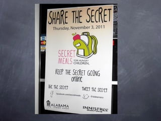 Secret meals presentation_