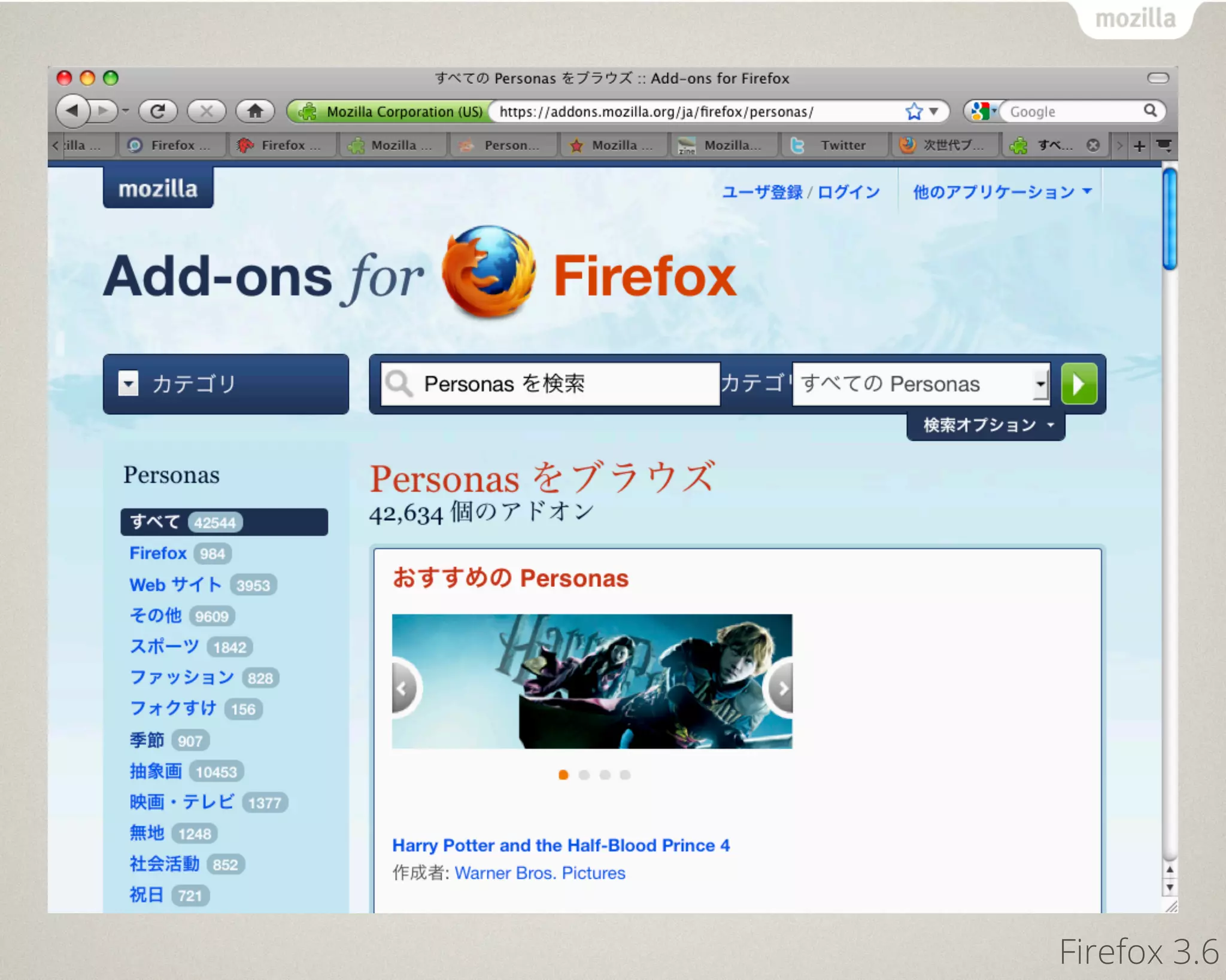 Firefox 3.6
 