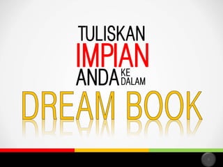 TULISKAN

IMPIAN
ANDA

KE
DALAM

13

 