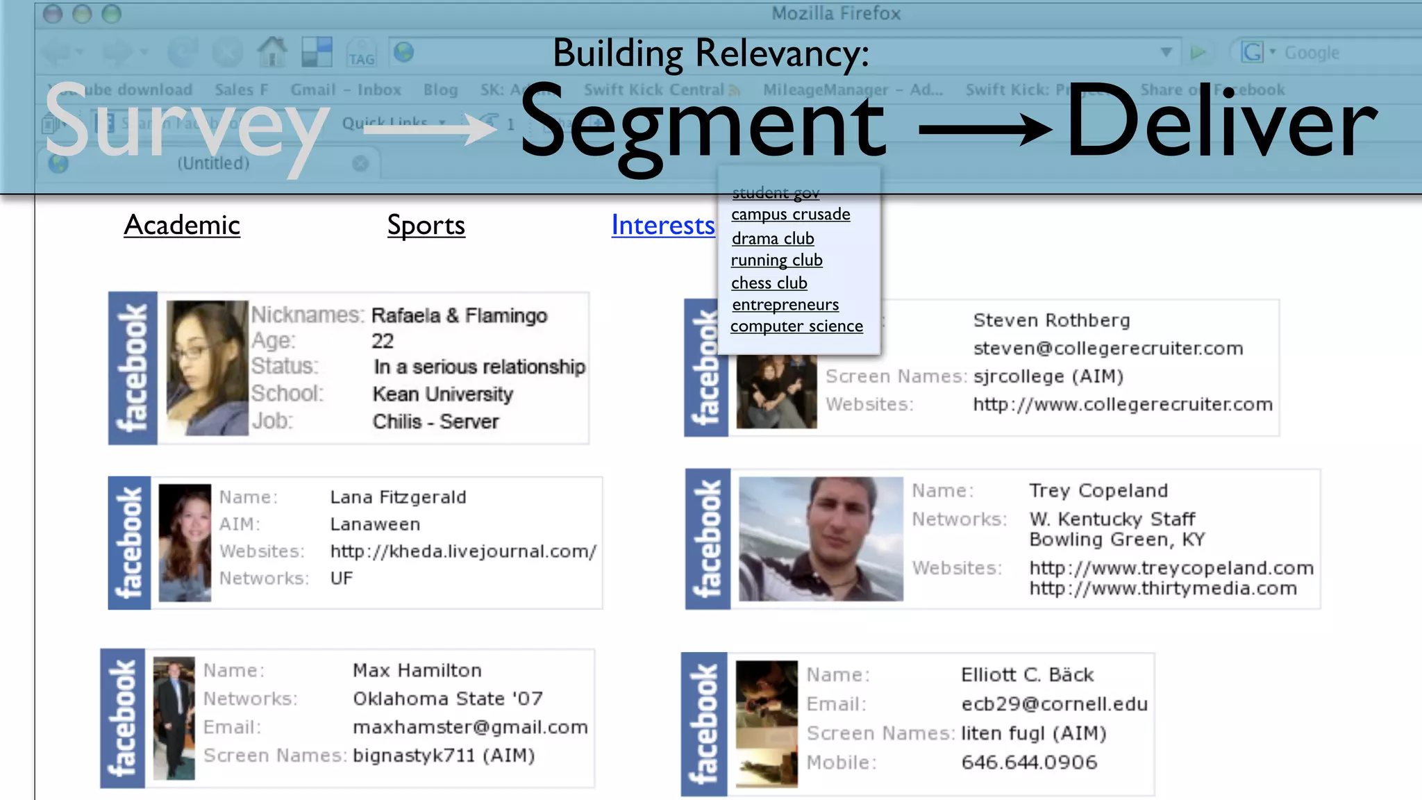 Secrets Behind Facebook Faculty Slides