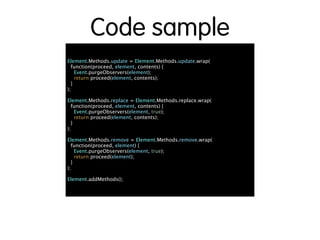 Secrets of JavaScript Libraries
