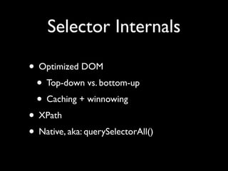 Secrets of JavaScript Libraries