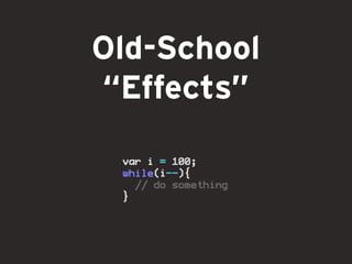 Secrets of JavaScript Libraries