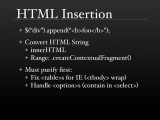Secrets of JavaScript Libraries