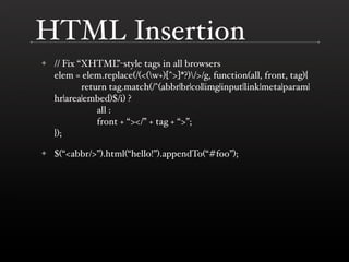 Secrets of JavaScript Libraries