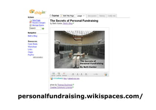 personalfundraising.wikispaces.com/