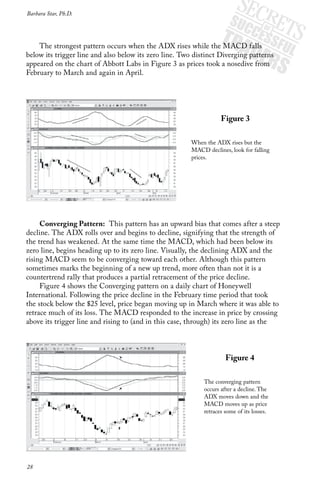 Barbara Star, Ph.D.




    The strongest pattern occurs when the ADX rises while the MACD falls
below its trigger line an...