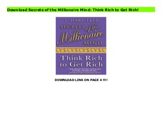 DOWNLOAD LINK ON PAGE 4 !!!!
Download Secrets of the Millionaire Mind: Think Rich to Get Rich!
Download PDF Secrets of the Millionaire Mind: Think Rich to Get Rich! Online, Read PDF Secrets of the Millionaire Mind: Think Rich to Get Rich!, Full PDF Secrets of the Millionaire Mind: Think Rich to Get Rich!, All Ebook Secrets of the Millionaire Mind: Think Rich to Get Rich!, PDF and EPUB Secrets of the Millionaire Mind: Think Rich to Get Rich!, PDF ePub Mobi Secrets of the Millionaire Mind: Think Rich to Get Rich!, Reading PDF Secrets of the Millionaire Mind: Think Rich to Get Rich!, Book PDF Secrets of the Millionaire Mind: Think Rich to Get Rich!, Read online Secrets of the Millionaire Mind: Think Rich to Get Rich!, Secrets of the Millionaire Mind: Think Rich to Get Rich! pdf, pdf Secrets of the Millionaire Mind: Think Rich to Get Rich!, epub Secrets of the Millionaire Mind: Think Rich to Get Rich!, the book Secrets of the Millionaire Mind: Think Rich to Get Rich!, ebook Secrets of the Millionaire Mind: Think Rich to Get Rich!, Secrets of the Millionaire Mind: Think Rich to Get Rich! E-Books, Online Secrets of the Millionaire Mind: Think Rich to Get Rich! Book, Secrets of the Millionaire Mind: Think Rich to Get Rich! Online Download Best Book Online Secrets of the Millionaire Mind: Think Rich to Get Rich!, Read Online Secrets of the Millionaire Mind: Think Rich to Get Rich! Book, Download Online Secrets of the Millionaire Mind: Think Rich to Get Rich! E-Books, Download Secrets of the Millionaire Mind: Think Rich to Get Rich! Online, Download Best Book Secrets of the Millionaire Mind: Think Rich to Get Rich! Online, Pdf Books Secrets of the Millionaire Mind: Think Rich to Get Rich!, Download Secrets of the Millionaire Mind: Think Rich to Get Rich! Books Online, Read Secrets of the Millionaire Mind: Think Rich to Get Rich! Full Collection, Read Secrets of the Millionaire Mind: Think Rich to Get Rich! Book, Download Secrets of the Millionaire Mind: Think Rich to Get Rich! Ebook, Secrets of the Millionaire Mind: Think Rich to Get Rich! PDF Download online, Secrets of the Millionaire Mind: Think Rich to Get Rich! Ebooks,
Secrets of the Millionaire Mind: Think Rich to Get Rich! pdf Read online, Secrets of the Millionaire Mind: Think Rich to Get Rich! Best Book, Secrets of the Millionaire Mind: Think Rich to Get Rich! Popular, Secrets of the Millionaire Mind: Think Rich to Get Rich! Download, Secrets of the Millionaire Mind: Think Rich to Get Rich! Full PDF, Secrets of the Millionaire Mind: Think Rich to Get Rich! PDF Online, Secrets of the Millionaire Mind: Think Rich to Get Rich! Books Online, Secrets of the Millionaire Mind: Think Rich to Get Rich! Ebook, Secrets of the Millionaire Mind: Think Rich to Get Rich! Book, Secrets of the Millionaire Mind: Think Rich to Get Rich! Full Popular PDF, PDF Secrets of the Millionaire Mind: Think Rich to Get Rich! Download Book PDF Secrets of the Millionaire Mind: Think Rich to Get Rich!, Download online PDF Secrets of the Millionaire Mind: Think Rich to Get Rich!, PDF Secrets of the Millionaire Mind: Think Rich to Get Rich! Popular, PDF Secrets of the Millionaire Mind: Think Rich to Get Rich! Ebook, Best Book Secrets of the Millionaire Mind: Think Rich to Get Rich!, PDF Secrets of the Millionaire Mind: Think Rich to Get Rich! Collection, PDF Secrets of the Millionaire Mind: Think Rich to Get Rich! Full Online, full book Secrets of the Millionaire Mind: Think Rich to Get Rich!, online pdf Secrets of the Millionaire Mind: Think Rich to Get Rich!, PDF Secrets of the Millionaire Mind: Think Rich to Get Rich! Online, Secrets of the Millionaire Mind: Think Rich to Get Rich! Online, Download Best Book Online Secrets of the Millionaire Mind: Think Rich to Get Rich!, Download Secrets of the Millionaire Mind: Think Rich to Get Rich! PDF files
 