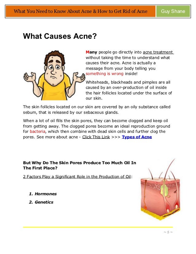 Secrets To Get Rid Of Acne Fast
