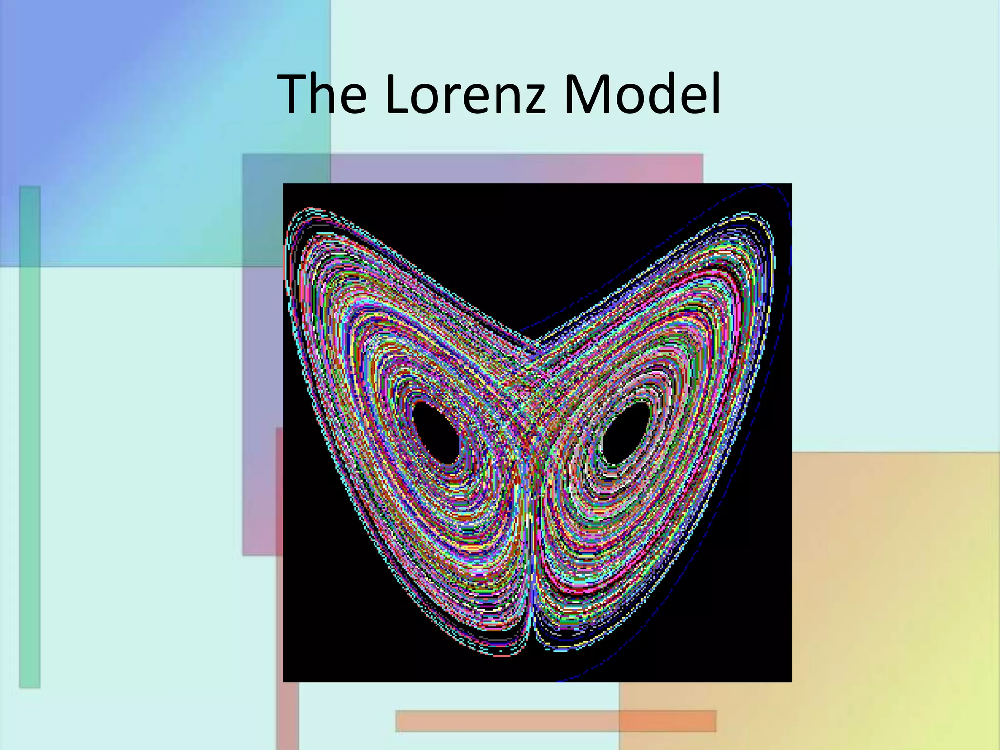 The Lorenz Model
 
