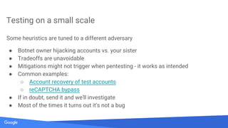 Secrets of Google VRP by: Krzysztof Kotowicz, Google Security Team