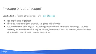 Secrets of Google VRP by: Krzysztof Kotowicz, Google Security Team